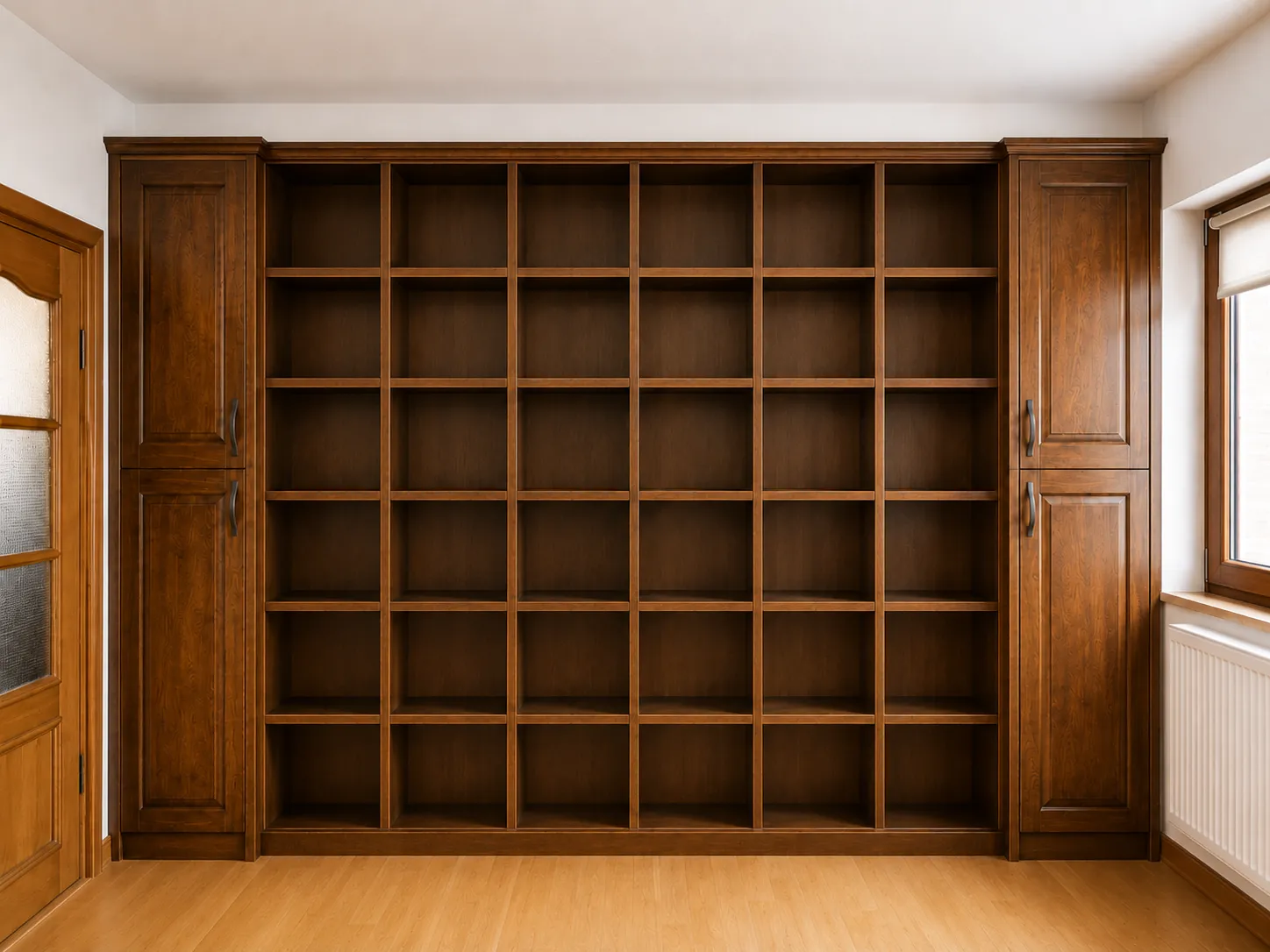 Birou și bibliotecă realizate la comandă de BIGAL Design