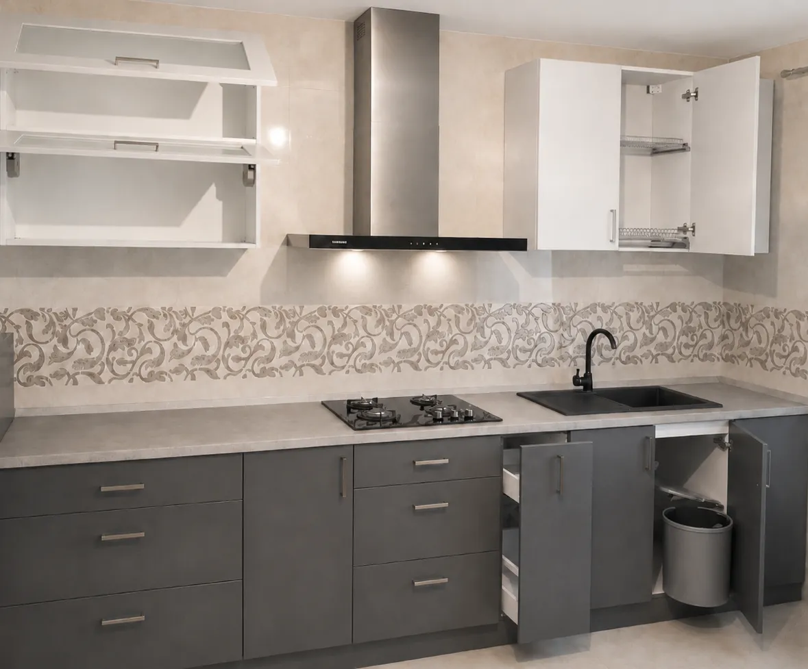 Bucătărie realizată la comandă de BIGAL Design
