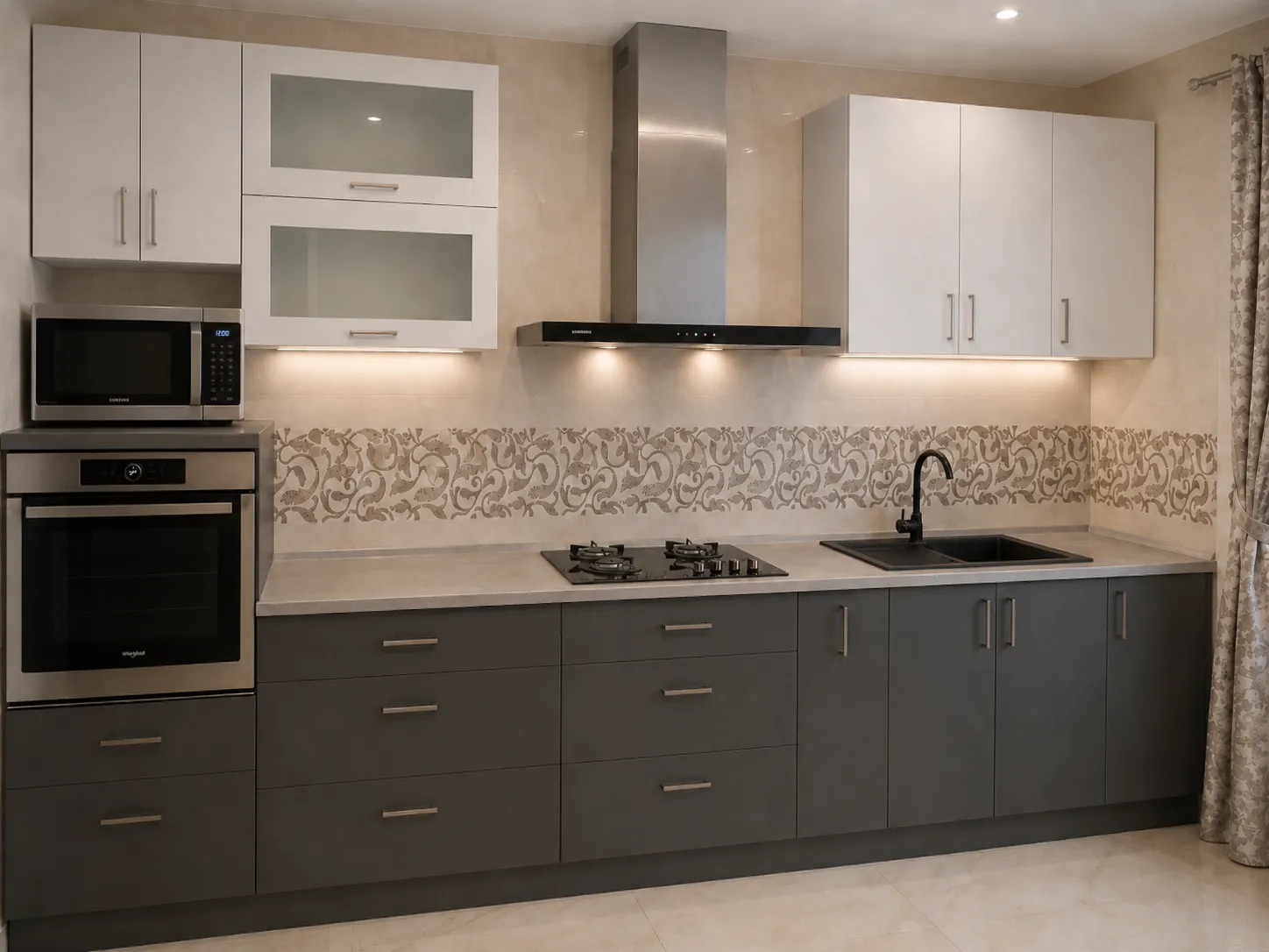 Bucătărie realizată la comandă de BIGAL Design