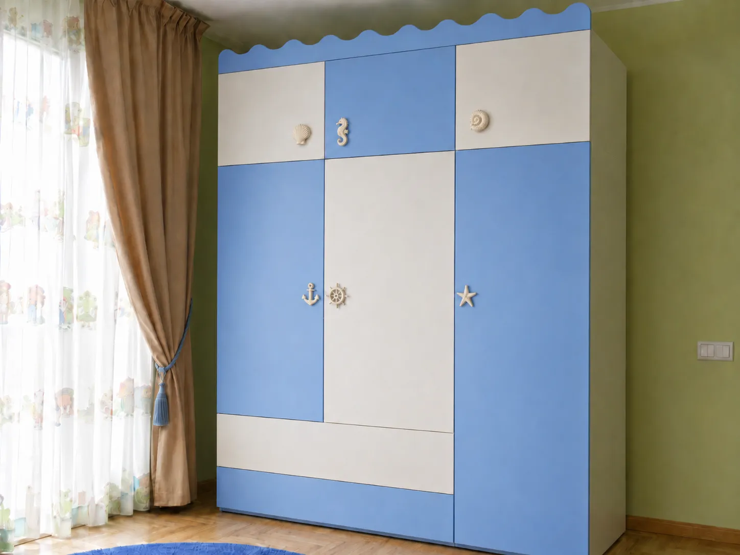 Cameră pentru copii și tineret realizată la comandă de BIGAL Design
