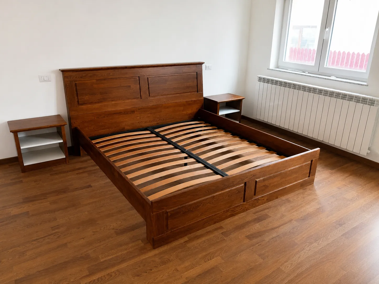 Dormitor cu mobilier realizat la comandă de BIGAL Design