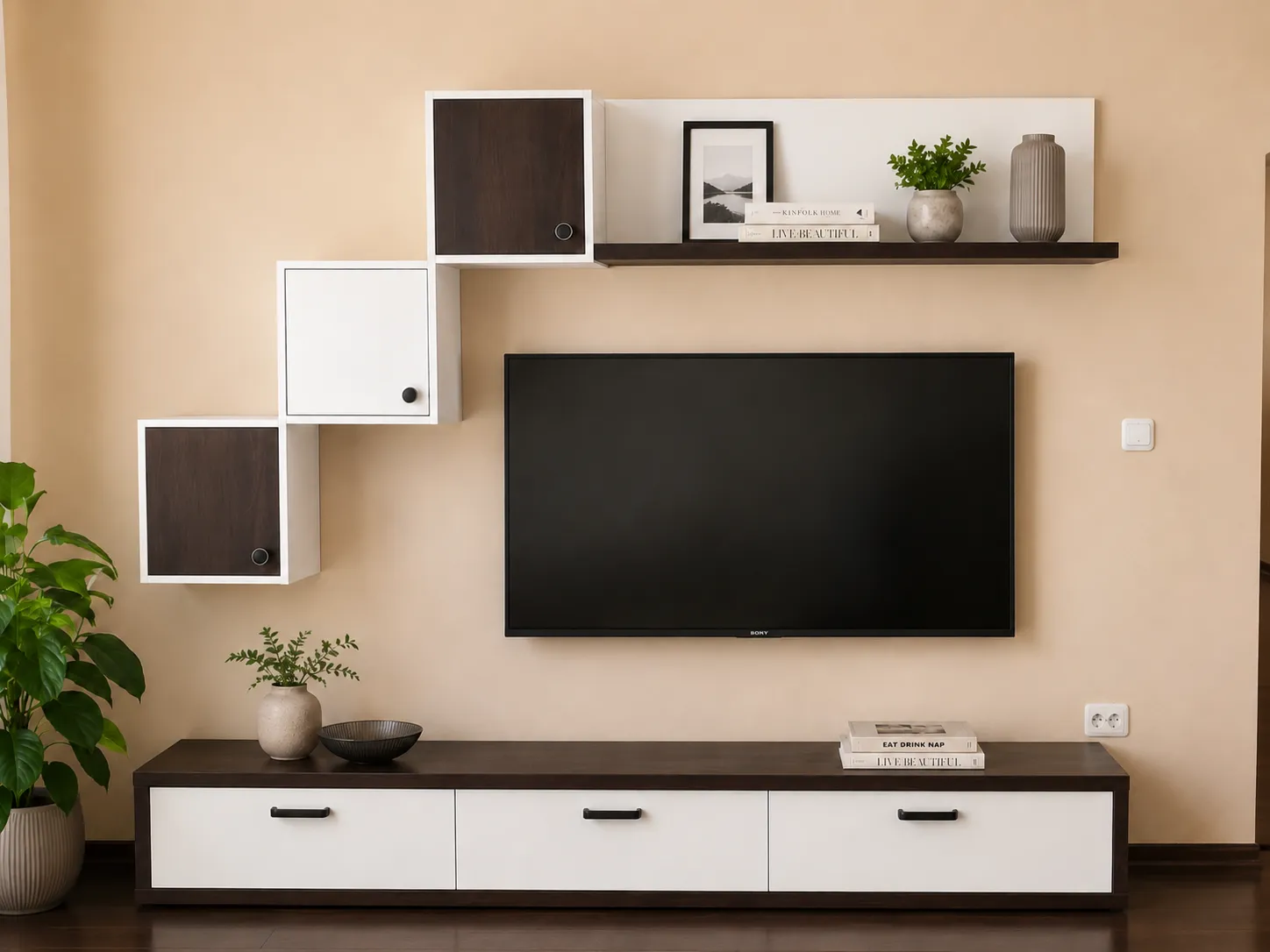 Mobilier de living realizat la comandă de BIGAL Design