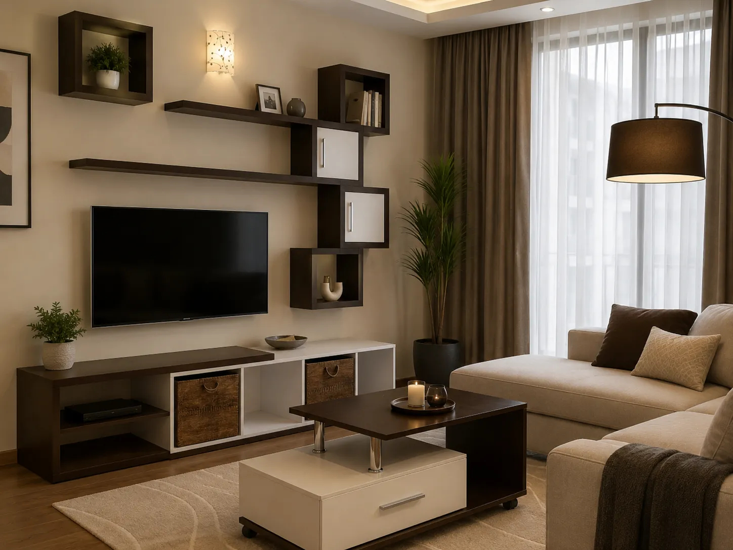 Mobilier de living realizat la comandă de BIGAL Design
