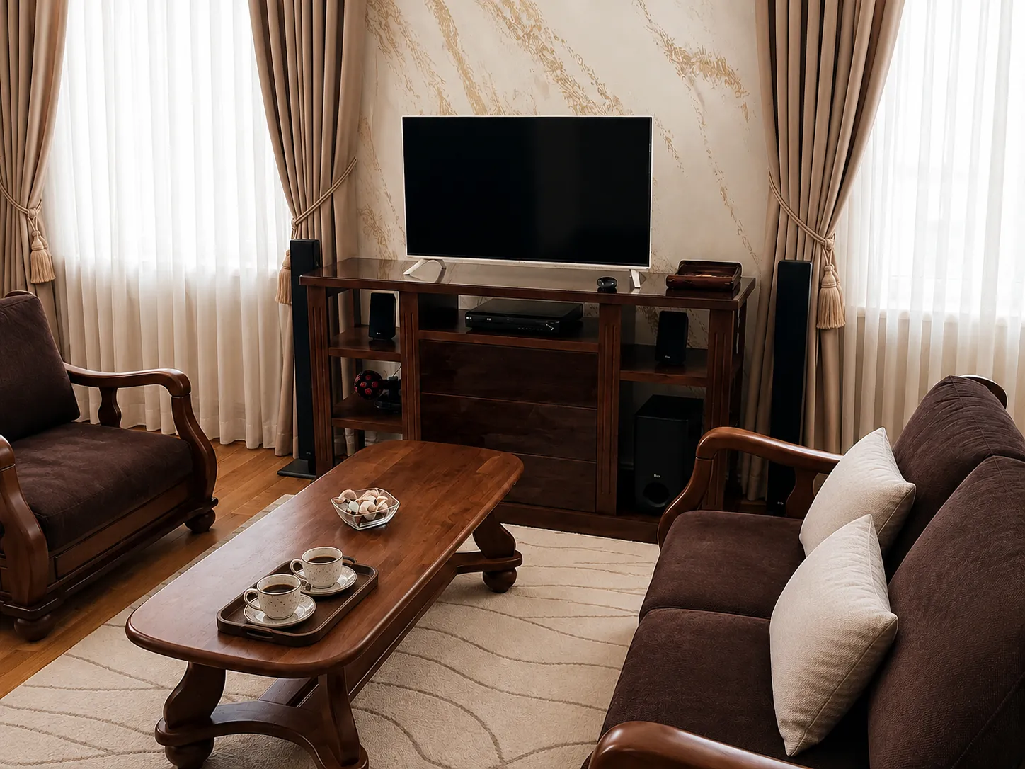 Mobilier de living realizat la comandă de BIGAL Design