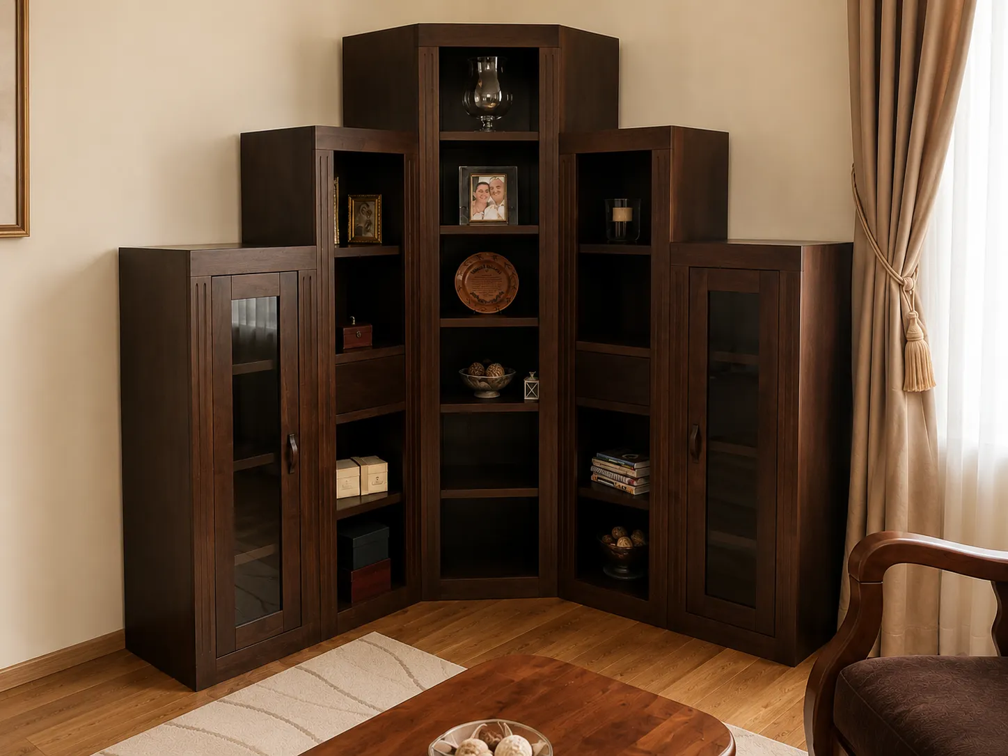 Mobilier de living realizat la comandă de BIGAL Design