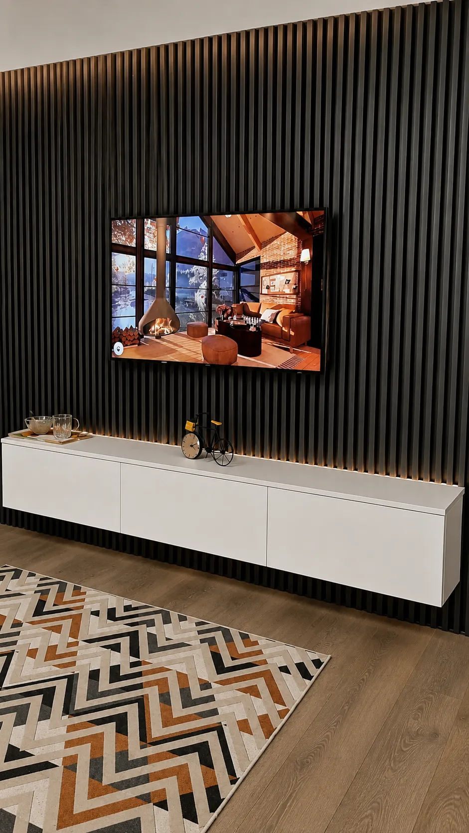 Mobilier de living realizat la comandă de BIGAL Design